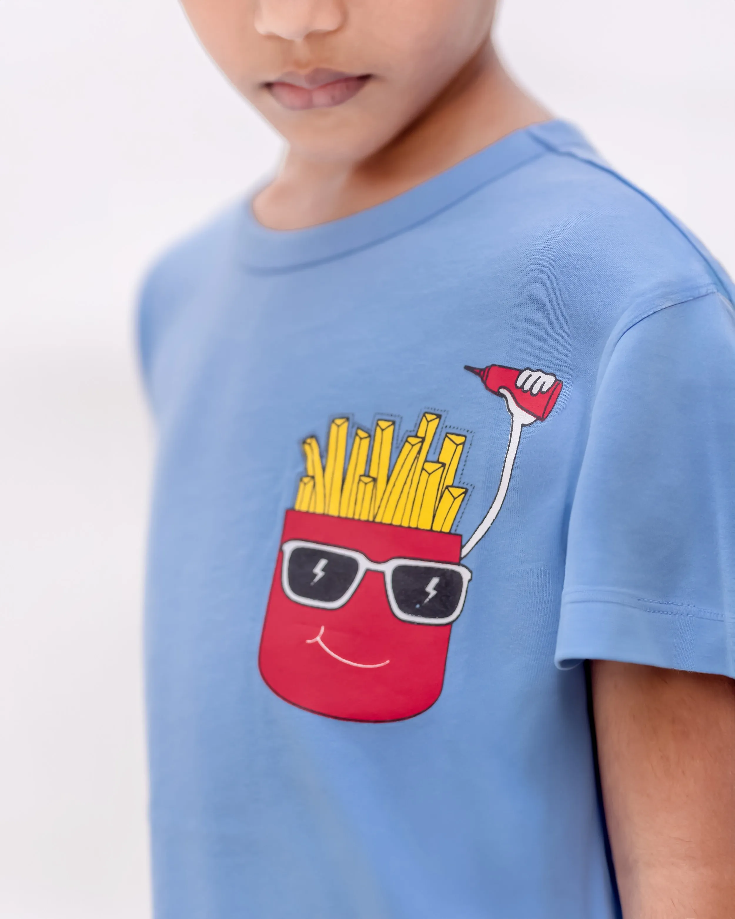 Kids Pure Cotton T-Shirt Combo Set (3 Pieces)