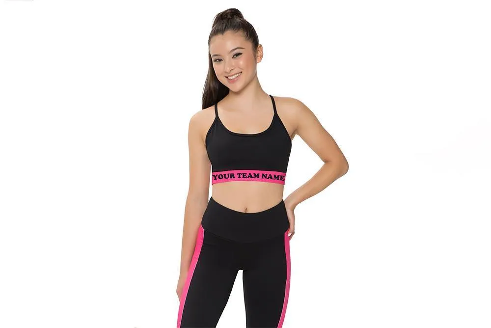 Ombre Popcolour Racer Strap Crop