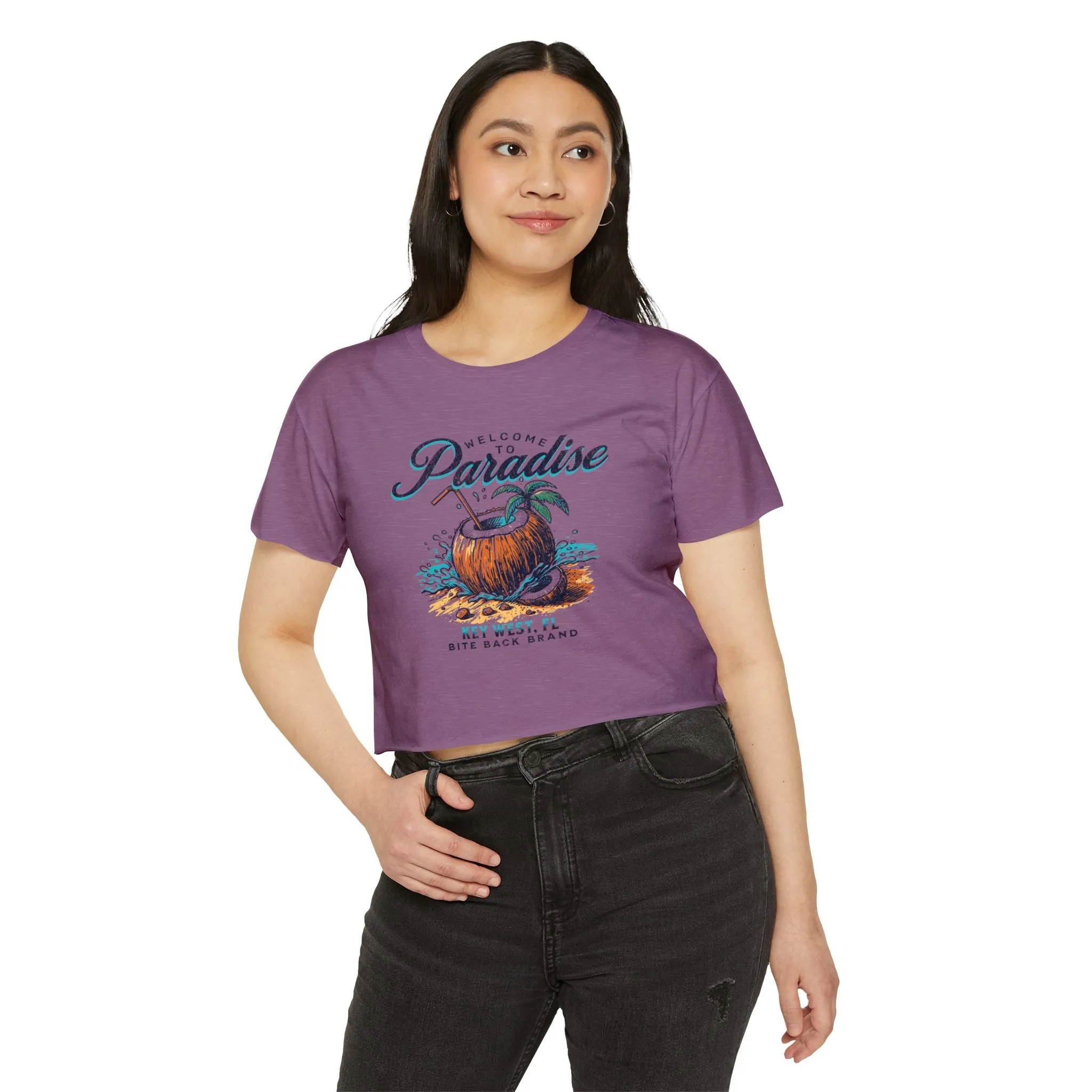 Welcome to Paradise Crop Top