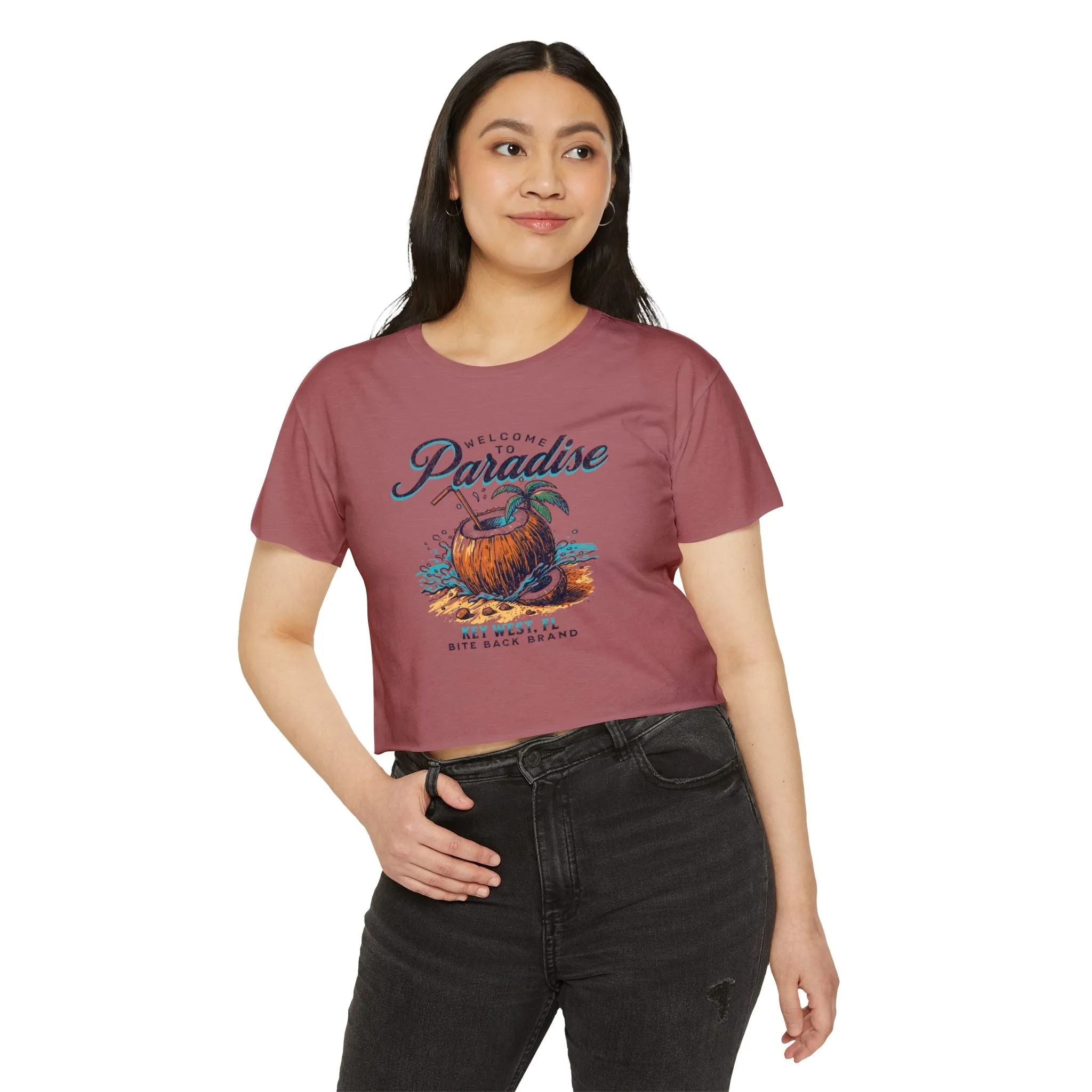 Welcome to Paradise Crop Top