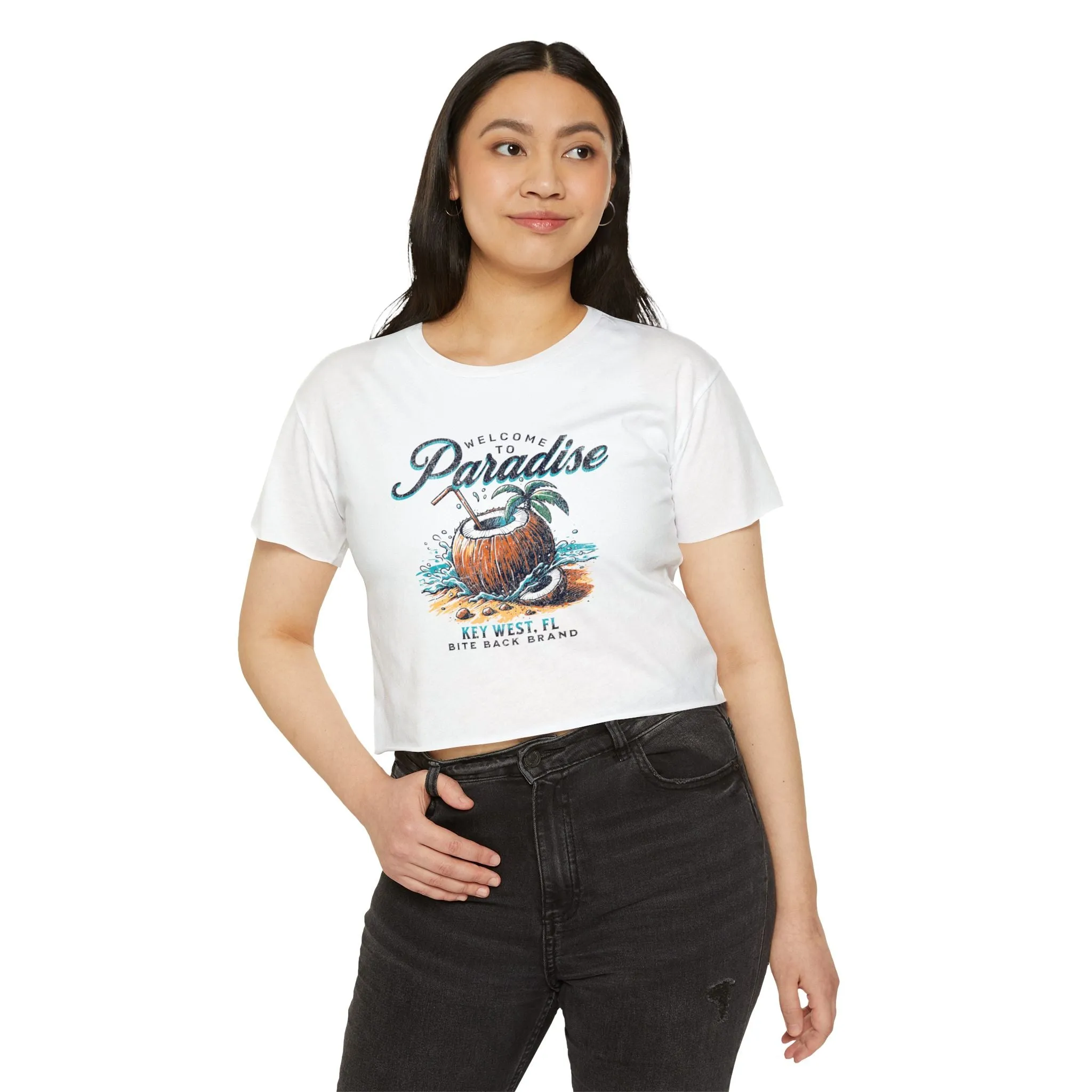 Welcome to Paradise Crop Top