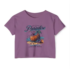 Welcome to Paradise Crop Top