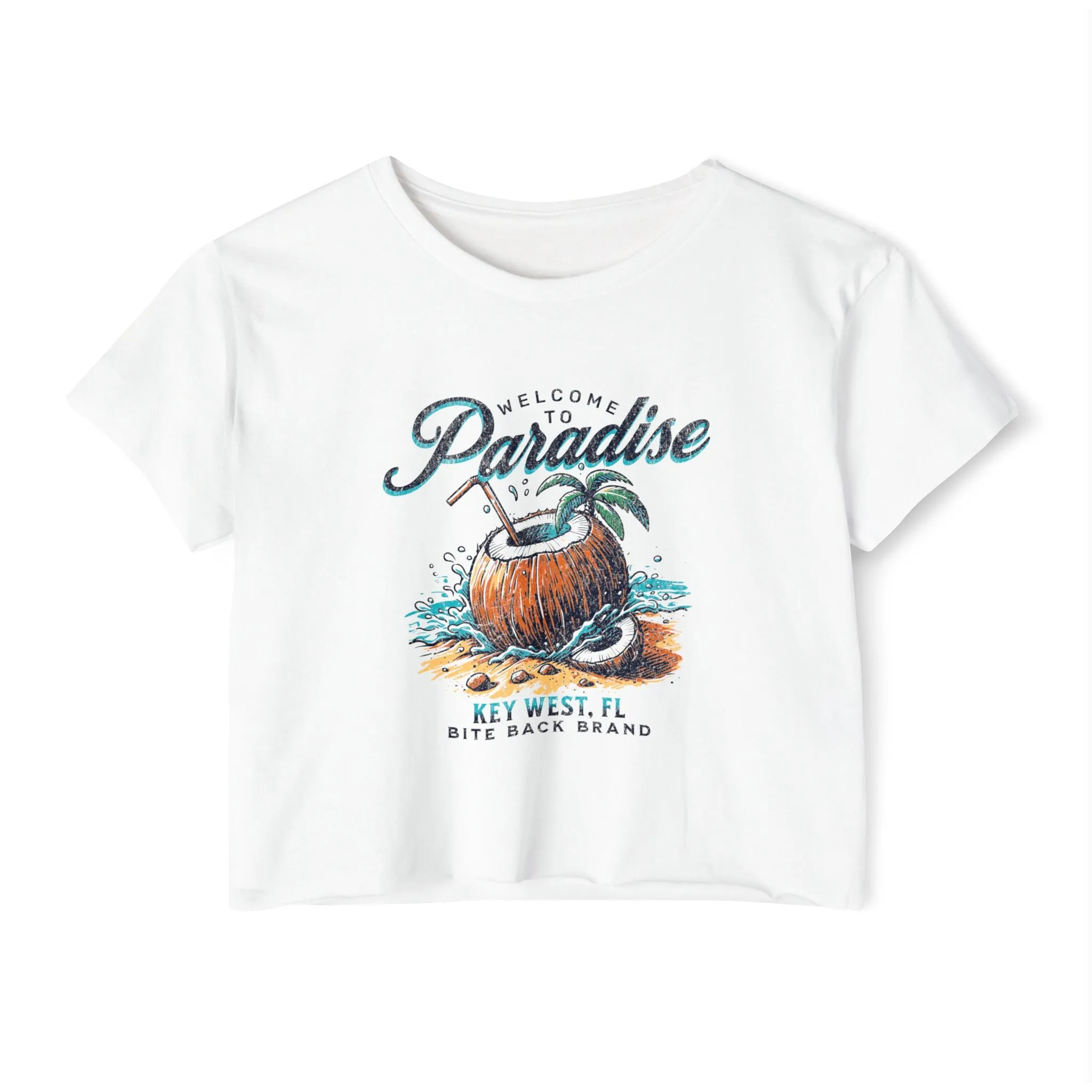 Welcome to Paradise Crop Top